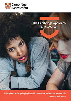 The Cambridge Approach to Textbooks cover